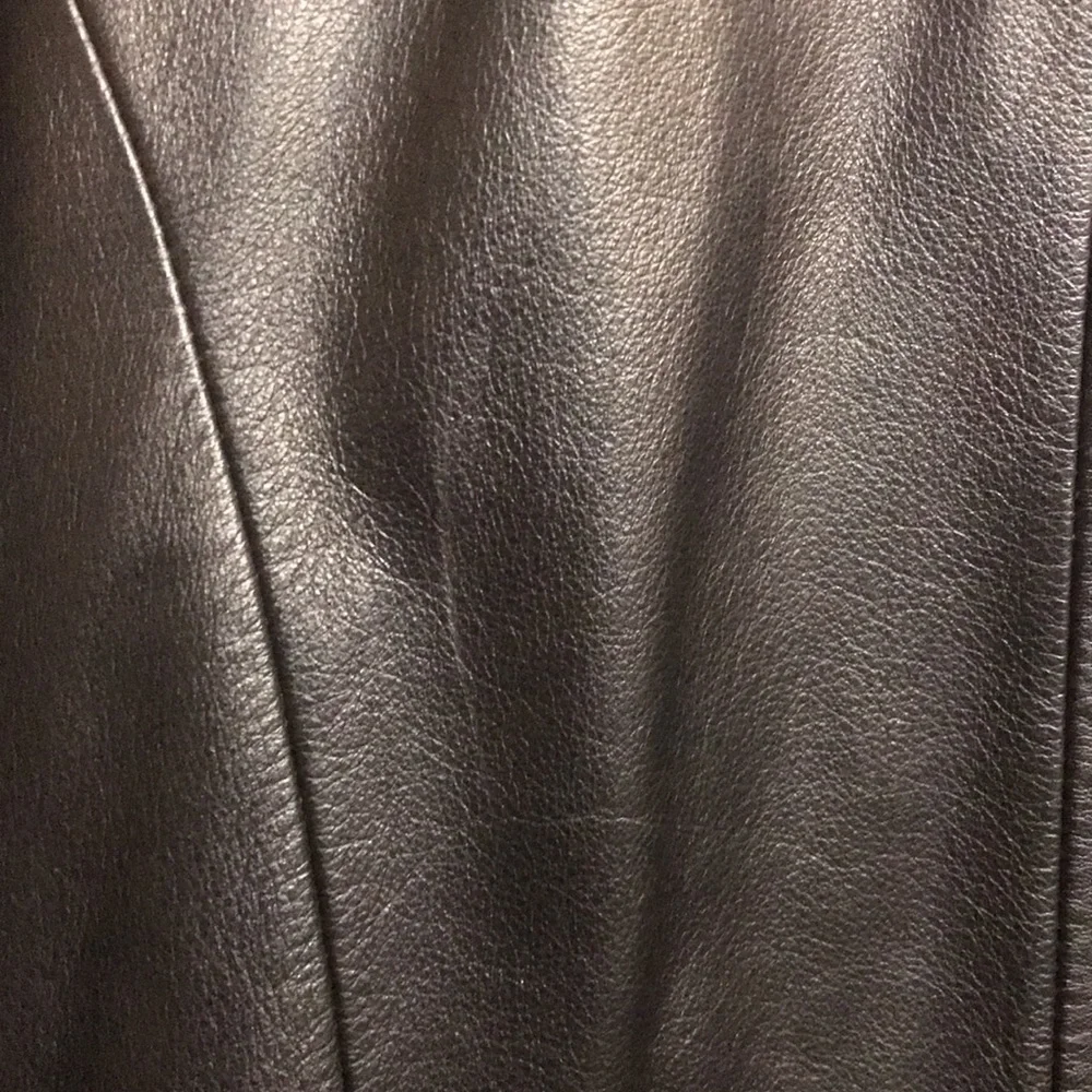 🚨B2G1 WILSON LEATHER Black Lined Leather Coat Jacket - Picture 9 of 15